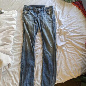 Rag & Bone Slim Leg Jeans fit 2 - 30" waist